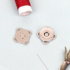 자석똑딱이단추 18mm 12개 세트 가방 지갑 의류 리폼 부자재