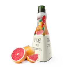 웰파인 더진한 자몽 농축액, 1.5kg, 1개