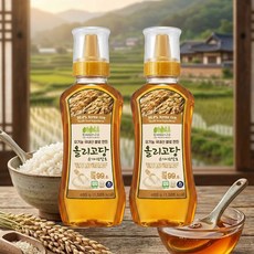 국산 유기농 쌀 올리고당 이소말토 100% 아기반찬 설탕대용 천연감미료 480g, 2개