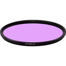 ICE CO 67mm 슬림 MC LiPo 필터 디디뮴 광대역 빛 오염 감소 밤하늘/별용
