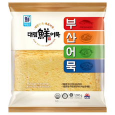 사조대림 [대림냉장] 부산어묵풍년마당 1 000g x4개 /냉장어묵, 4개, 1kg