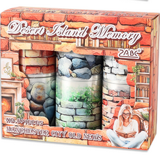 노다꾸 인스 감성 유럽 건축 거리 마을 풍경 일러스트 자연 배경 다꾸 스티커 모음 세트, 1set, A-2.패키지