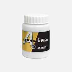 알파색채 화이트 젯소 프리머 (용량별) 캔버스 바탕작업, 1개, 500ml