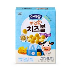 아이얌 일동후디스 한입쏙 치즈볼, 60g, 1개, 치즈맛
