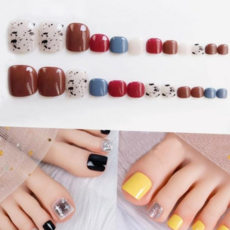 패디스티커 네일아트 패디큐어 붙이는 디자인 패디팁 모음4 10종, 패디큐어 패디팁 - 31