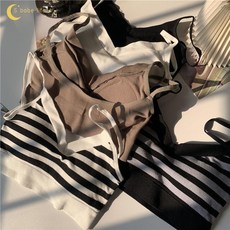 泡芙小店 內衣 女 無鋼圈 文胸 抹胸 少女風 背心式 小胸 聚攏 美背 運動 高中 初中 學生