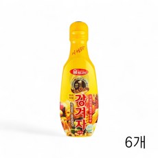 치킨겨자소스 식당 X 410g 강겨자 냉채겨자 움트리 냉채족발소스 프리미엄 냉면겨자 6개