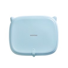 MODONG 炒冰機 家用DIY水果冰淇淋炒酸奶機, 冰川藍:304食品級內膽