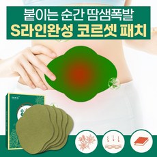 홈앤니드 S라인완성 코르셋 패치, 1개, 12개입