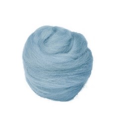 Fenrry 48 색 5g/10g/20g/50g 양모 펠트 섬유 소프트 로빙 양모 섬유 DIY 공예 바늘 Felting 재료 초보자를위한 도구, S32, 50 그램