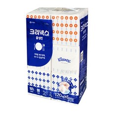 크리넥스 홈냅킨 120매x6각입x1팩, 1개, 120개