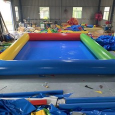 에어바운스 수영장 워터파크 야외 물놀이장 에어수영장 에어풀장, 5x5m 높이 30cm 수영장