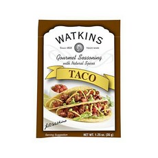 Jr Watkins 고메 시즈닝 내추럴 스파이스 타코, 35g, 1개