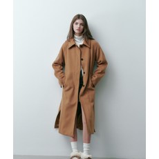 브랜드정품 솔트앤초콜릿 SALT AND CHOCOLATE 울 발마칸 싱글 코트 베이지 4W224I301 349275