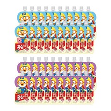 뽀로로 홍삼쏙쏙 배도라지 x20개 + 블루베리 x20개, 40개, 100ml