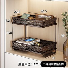 熱銷中 玄關置物架 桌面 收納盒 玄關鑰匙收納擺件進門入戶門口入門鞋櫃客廳茶幾上桌上, 玄關收納盒-深咖啡(款式2), 1個