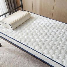 라텍스싱글매트리스 일인용침대매트 위생 소형 60 패드 손님용 이층침대 1인매트리스 쿠션 (색상 분류-라텍스매트리스 (풋볼화이트6cm) 침대 사이즈 적용-70폭x190길이)