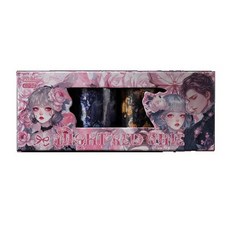 보스케 다크 고딕 PET 마스킹테이프 스티커 마테, 1개, Night Red Vine