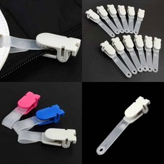 고리형 명찰 집게 12P 산악회 카드 이름표 여행용 986000ea (개), 블루