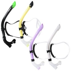 아레나 대인용 센터 스노클(A3AC10K51), 옐로우