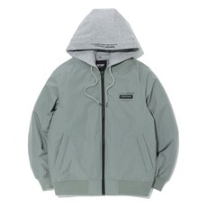 시그니피컨트 SIGNIFICANT 시그니처 패딩 MA-1 점퍼 LIGHT KHAKI LO1JU011-047