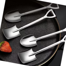 아이스크림스푼 삽 모양 디저트 스푼 화채 케잌 아이크림, 사각형