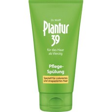 Plantur 39 플란투어39 컨디셔너 컬러드 앤 데미지드 헤어, 4개, 150ml