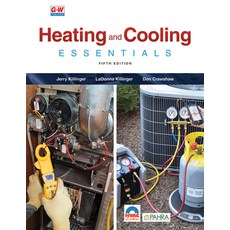Heating and Cooling Essentials Hardcover, Goodheart-Wilcox Publisher, English, 9781645649113