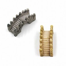 도모아 이끼 원예 돌다리 수족관돌다리 어항장식품 테라리움돌다리 테라리움꾸미기 수족관꾸미기 어항장식 빈티지, 1개