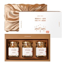 자연우리 백산잣 선물세트 생식용 잣 300g (보자기 포장), 1세트