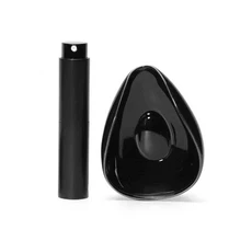 커피 원두 계량컵 및 스프레이 병 세트 - 분무기와 포함된 세라믹 바리스타와 애호가에게 적합, 05 검정색