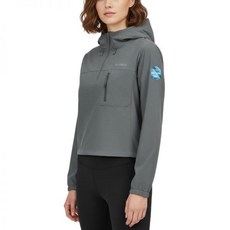 디스커버리 프레시벤트 여성 폴튼 트레이닝 아노락 DWTR45051-GRD