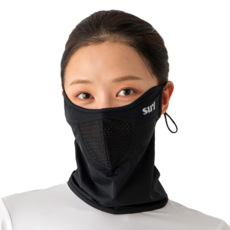 [수이골프 G형] 스포츠 마스크 UV 자외선 차단 얼굴 햇빛가리개 골프 등산 조깅 바이크, G-8 블랙