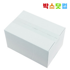 화이트박스 우체국 사이즈 소량 대량 이사박스, 화이트, 20개, 우체국 사이즈 택배박스