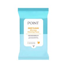 포인트 딥클린 올인원 클렌징 티슈 30매, 3개