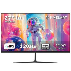 픽셀아트 FHD IPS 120Hz 게이밍 모니터, 68.58cm, PA2742IPS(무결점)