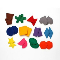 인지놀이 도형놀이 모양 같은 짝찾기, 1개