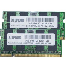 터치스마트 노트북용 5300 메모리 4GB 2Rx8 PC2-6400S RAM 2 pc2 IQ826t