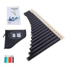 초보자용 C 키 판 플루트 전통 학생이 쉽게 배우고 연습할 수 있는 플루트 연습, Rice palm, 18 tubes