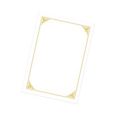 금박상장용지 100매 A4 상장인쇄 수료증제작 상장만들기