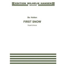 (영문도서)First Snow Paperback, English, 9788759808597, Wilhelm Hansen