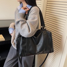 남여공용 데일리 빅사이즈 가죽 3-way 크로스백 숄더백 크로스백 남자 여성