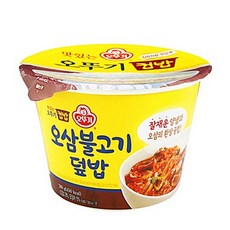 맛있는 오뚜기 컵밥 오삼불고기 덮밥, 310g, 1개