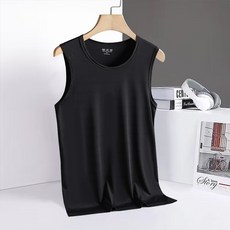 冰絲背心 男生涼感背心 - 夏季透氣排汗冰絲上衣