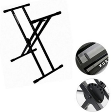 키보드 스탠드 접이식 휴대용 공연용 건반 스탠드 악기 디지털피아노 신디사이저 스테이지 이동식 오르간