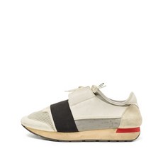 발렌시아가 중고 레더 스니커즈