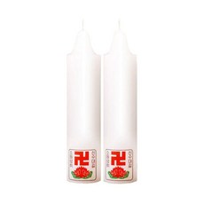 소원양초 등대 양초 쌍대 촛불 기도 제사 소원성취 초 불교 성취초 티라이트 원기둥