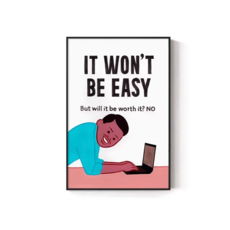 Joan Cornella 조안 코넬라 작품 그림 미술전시 주방 현관 서재 침실 거실에 걸면 좋은 캔버스 그림 액자 30, 화이트