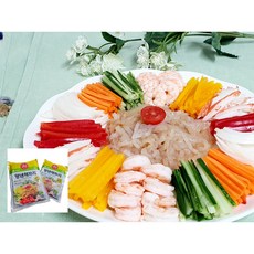 손질이 필요없는 양념해파리 500g 해파리냉채 양장피 집들이 손님상 술안주, 1개