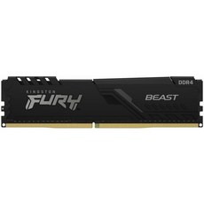 킹스턴 퓨리 비스트 8GB 3200MHz DDR4 CL16 데스크톱 메모리 싱글 모듈 KF432C16BB8